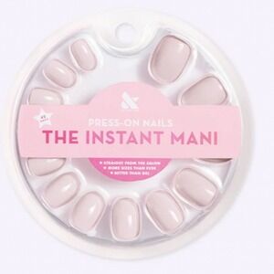 Olive & June Instant Mani Press-On Nails Round XXS TT Pale 42ct Kit